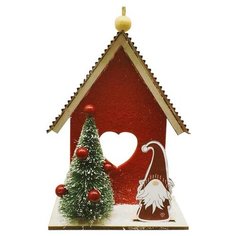 Школа талантов Набор для творчества Создай ёлочное украшение Домик с сердечком - гномик (4304379)