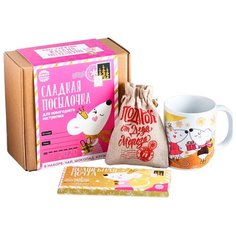 Подарочная корзина Фабрика Счастья Сладкая посылочка (4362697)
