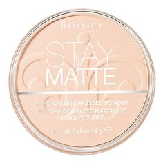 Rimmel Пудра компактная Stay Matte Re-pack 006 Warm Beige