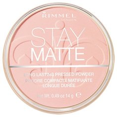 Rimmel Пудра компактная Stay Matte Re-pack 002 pink blossom