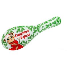 Подставка для ложки Зимнее волшебство Счастья в дом 23 х 8,5 см (4279004)