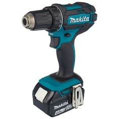 Аккумуляторная дрель-шуруповерт Makita DDF482RME 54 Н·м синий/черный