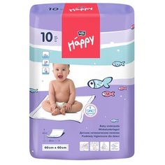 Одноразовые пеленки Bella Baby happy 60x60 10 шт.
