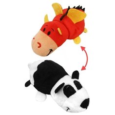 Мягкая игрушка 1 TOY Вывернушка Панда-Красный дракон 20 см