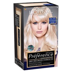 LOreal Paris Recital Preference стойкая краска для волос, 11.13, Бежевый Ультраблонд