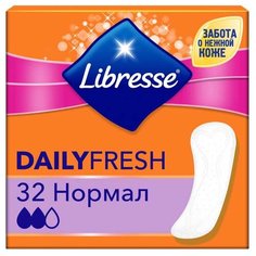 Libresse прокладки ежедневные DailyFresh Normal 32 шт.