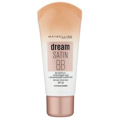 Maybelline BB крем Dream Satin увлажняющий SPF 30 30 мл, оттенок: натурально-бежевый