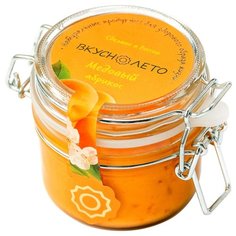 Крем-мед ВКУСНОЛЕТО "Медовый абрикос", в банке бугель 220 г
