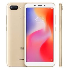 Смартфон Xiaomi Redmi 6 3/64GB золотой