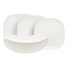Столовый сервиз Luminarc Lotusia 19 предметов H1792 белый