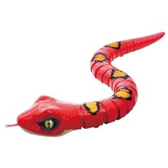 Интерактивная игрушка робот ZURU Robo Alive Ползущая змея красный