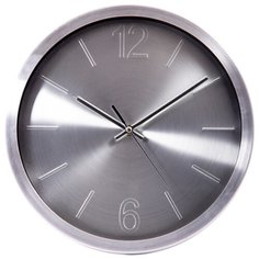 Часы настенные кварцевые Viron 222469 серебристый