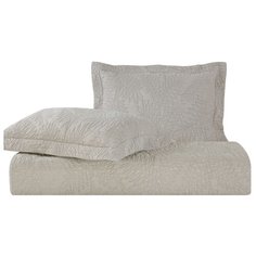 Комплект с покрывалом Arya Blossom 180 х 240 см + наволочка 50 х 70+5 см бежевый