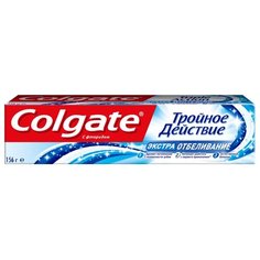 Зубная паста Colgate Тройное Действие Экстра Отбеливание, 100 мл