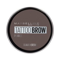 Maybelline Стойкая помада для бровей Tattoo Brow Pomade 04, пепельно-коричневый