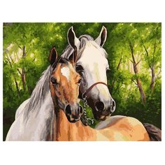 Белоснежка Картина по номерам "Мать и дитя" 30х40 см (064-AS)