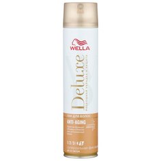 Wella Лак для волос Deluxe Anti-aging, экстрасильная фиксация, 250 мл