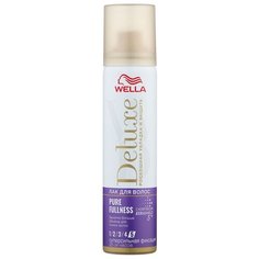 Wella Лак для волос Deluxe Pure fullness, экстрасильная фиксация, 75 мл