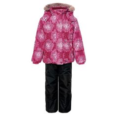 Комплект с полукомбинезоном Premont Астры в цвету WP91259 размер 98, pink