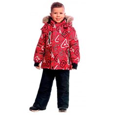 Комплект с полукомбинезоном Premont Эй Би Си WP92260 размер 98, red