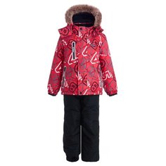 Комплект с полукомбинезоном Premont Эй Би Си WP92260 размер 116, red