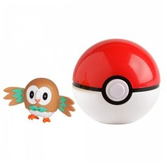 Фигурка РОСМЭН Pokemon Покебол и Роулет 36681