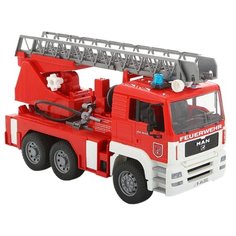Пожарный автомобиль Bruder MAN с лестницей и помпой (02-771) 1:16 47 см красный