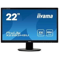 Монитор Iiyama ProLite X2283HSU-B1DP черный