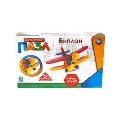 Конструктор 1 TOY Пазл Т59948 Биплан