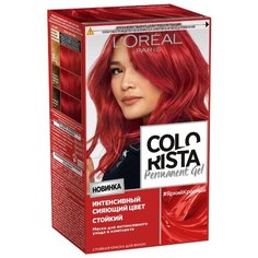 LOreal Paris Colorista Permanent Gel стойкая краска для волос, яркий красный