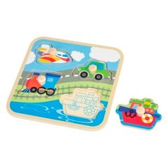 Рамка-вкладыш Mapacha Транспорт (76671), 4 дет.