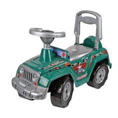 Каталка-толокар Orion Toys 4 х 4 (549) со звуковыми эффектами зеленый