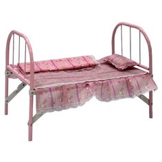 Shantou Gepai Кроватка для куклы (41699) розовый