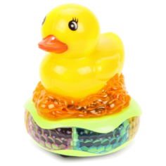 Развивающая игрушка Наша игрушка Утенок-танцор Y4727127 желтый