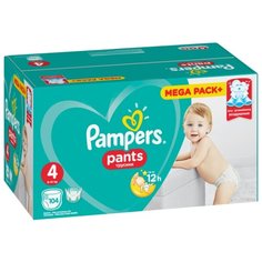 Pampers трусики Pants 4 (9-15 кг) 104 шт.