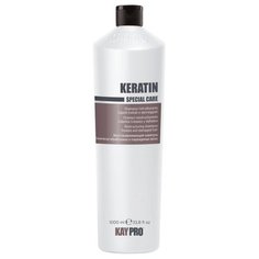 KayPro шампунь Keratin Восстанавливающий для химически обработанных и поврежденных волос 1000 мл