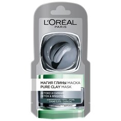 LOreal Paris маска Магия Глины Детокс и сияние, 6 мл