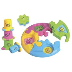 Пирамидка-сортер Mioshi Tech Морские обитатели 5 в 1