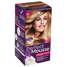 Schwarzkopf Perfect Mousse Стойкая краска-мусс для волос, 950, Золотисто-русый