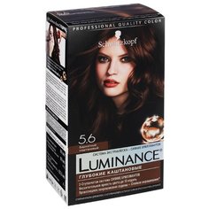 Schwarzkopf Luminance Глубокие каштановые Стойкая краска для волос, 5.6, Бархатный каштановый