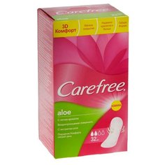 Carefree прокладки ежедневные Airflow Fresh Aloe 32 шт.