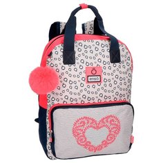 Enso Рюкзак Heart (9022361), белый/розовый/синий ЭНСО