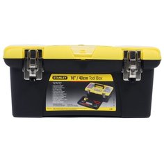 Ящик с органайзером STANLEY Jumbo 1-92-905 25.4x40.5x17.8 см черный/желтый