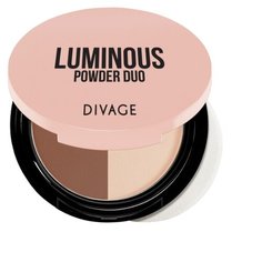 DIVAGE Luminous Пудра компактная Powder Duo 02