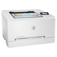 Принтер HP Color LaserJet Pro M254nw белый