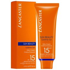 Lancaster крем Sun Beauty Silky Cream Сияющий загар , SPF 15, 50 мл