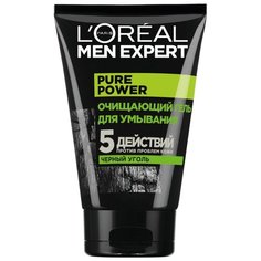 LOreal Paris Гель для умывания Men Expert Pure Power с черным углем 100 мл