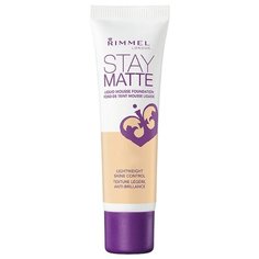 Rimmel Тональный мусс Stay Matte, 30 мл, оттенок: 010 Light Porcelain