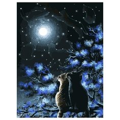 Белоснежка Картина по номерам "Созвездия" 30х40 см (295-AS)