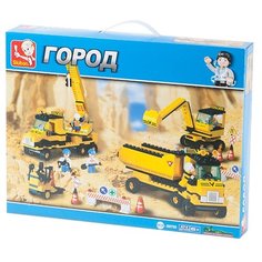 Конструктор SLUBAN Строительная техника M38-B9700 Дорожные работы